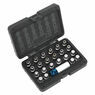 Sealey SX210 Locking Wheel Nut Key Set 23pc - VAG additional 1