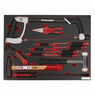 Sealey TBTP06EU Tool Tray with Hacksaw, Hammers & Punches 13pc additional 2