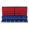 Sealey TPS1218 Bin Storage System Bench Mounting 30 Bins additional 2