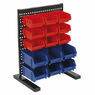 Sealey TPS1569 Bin Storage System Bench Mounting 15 Bin additional 1