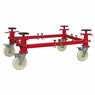 Sealey VMD002 Vehicle Moving Dolly 4 Post 900kg additional 2