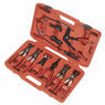 Sealey VS1662 Hose Clip Removal Tool Set 9pc additional 1