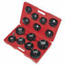 Sealey VS7003 Oil Filter Cap Wrench Set 15pc additional 2