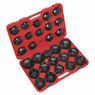 Sealey VS7006 Oil Filter Cap Wrench Set 30pc additional 1