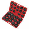 Sealey VS7006 Oil Filter Cap Wrench Set 30pc additional 2