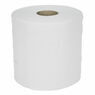 Sealey WHT150 Paper Roll White 2-Ply Embossed 150m Pack of 6 additional 2