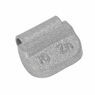 Sealey WWSH10 Wheel Weight 10g Hammer-On Zinc for Steel Wheels Pack of 100 additional 1