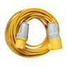 Defender 10M Extension Lead - 16A 1.5mm Cable - Yellow 110V additional 2