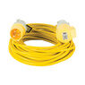 Defender 14M Extension Lead - 16A 2.5mm Cable - Yellow 110V additional 6