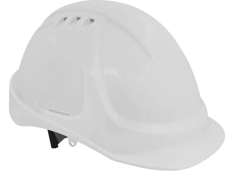 Sealey Plus Safety Helmet - Vented (White) 502W
