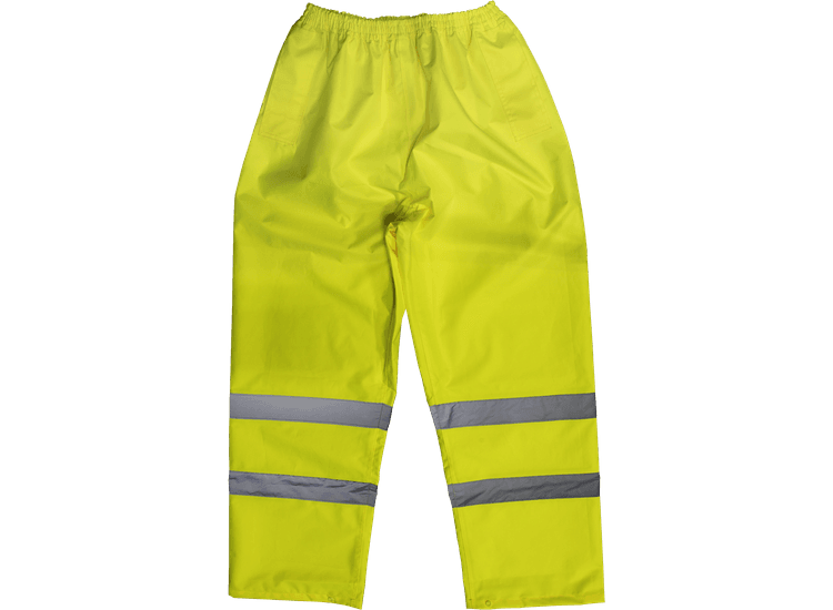 Sealey Hi-Vis Yellow Waterproof Trousers