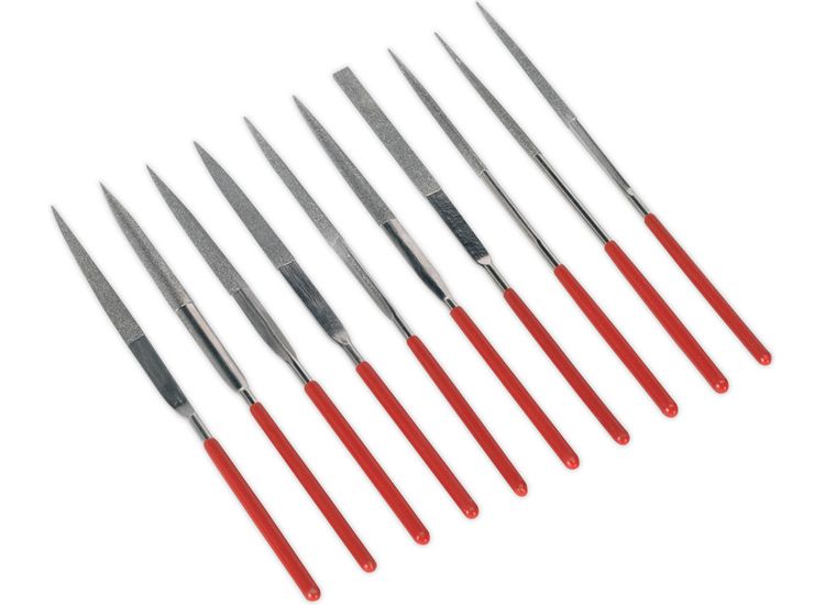 Sealey AK577 Diamond Needle File Set 10pc