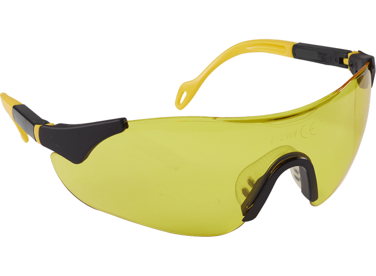 Sealey Sports Style High-Vison Safety Glasses with Adjustable Arms 9212