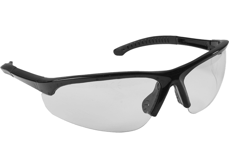 Sealey Zante Style Clear Safety Glasses with Adjustable Arms 9213