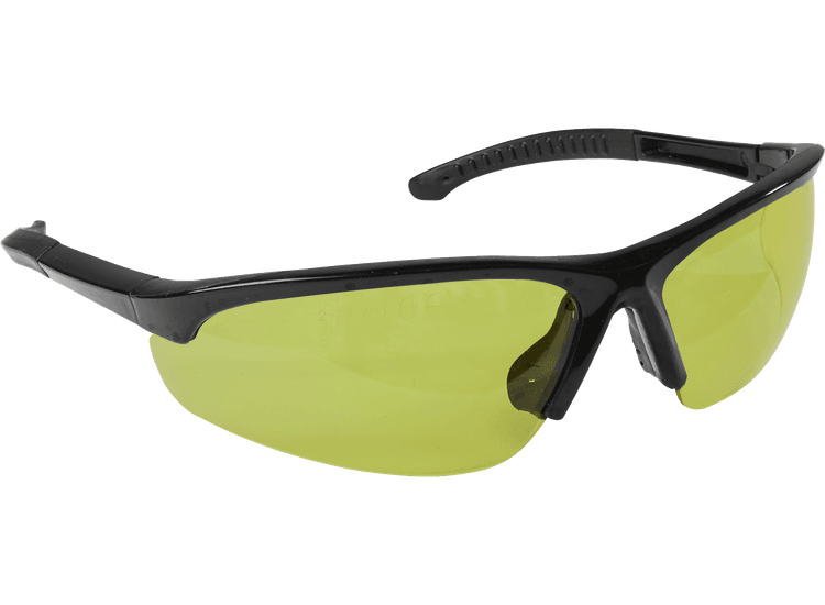 Sealey Zante Style Amber Lens Safety Glasses with Flexi Arms 9215