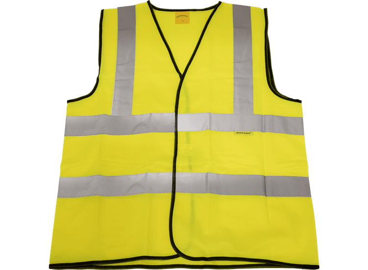 Sealey Hi-Vis Waistcoat (Site and Road Use) Yellow