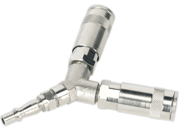 Sealey Twin Coupling Bodies Y-Adaptor ACX55