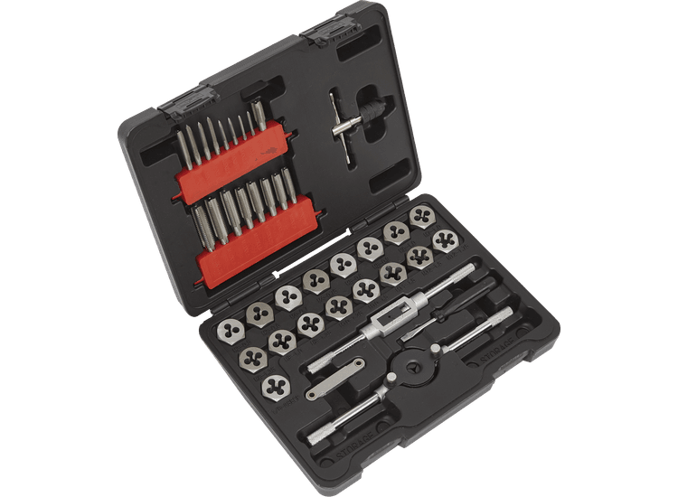 Sealey Tap &amp; Hex Die Set 39pc AK3039HM