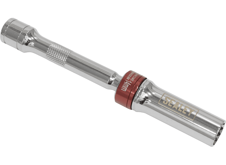 Sealey Spark Plug Socket with Universal Joint 14mm 3/8"Sq Drive 12-Point 150mm AK6570