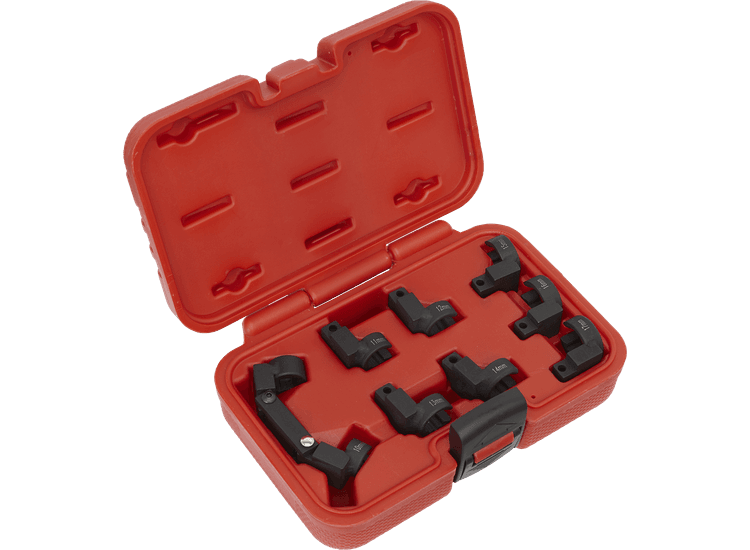 Sealey Injector Pipe Socket Set 9pc 3/8"Sq Drive AK6985