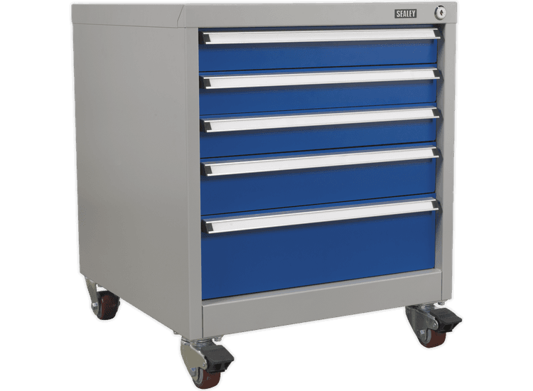 Sealey Mobile Industrial Cabinet 5 Drawer API5657B