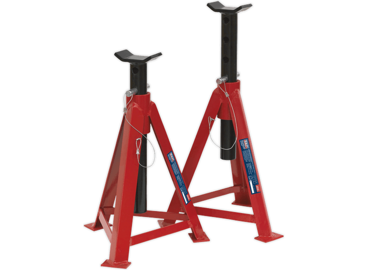 Sealey Axle Stands (Pair) 5tonne Capacity per Stand AS5000M