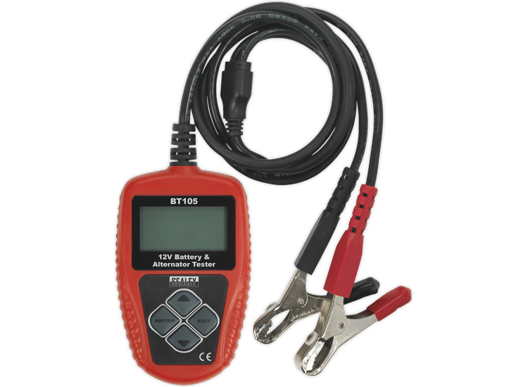Sealey Digital Battery &amp; Alternator Tester 12V BT105