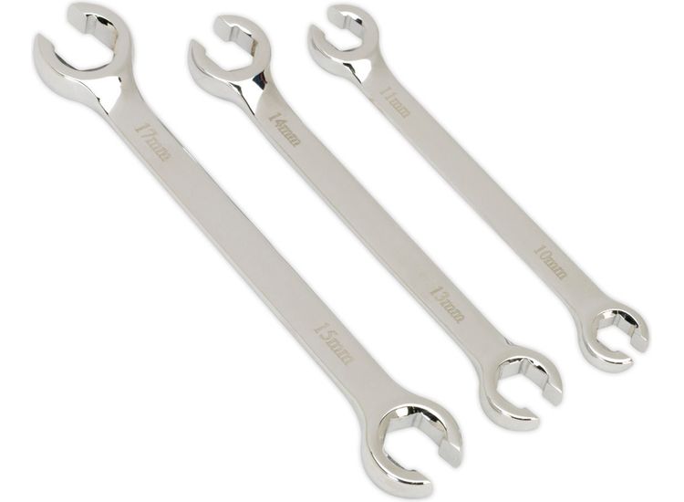 Sealey AK600 Flare Nut Spanner Set 3pc Metric