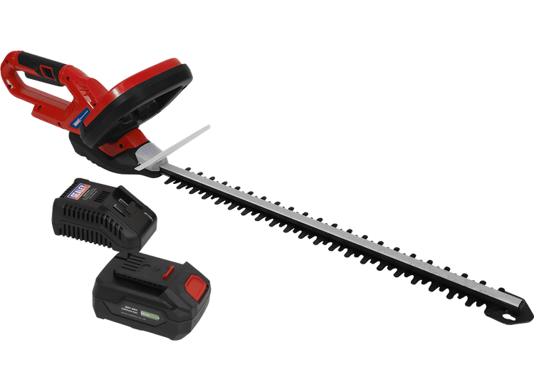 Sealey Hedge Trimmer Cordless 20V with 4Ah Battery &amp; Charger CHT20VCOMBO4