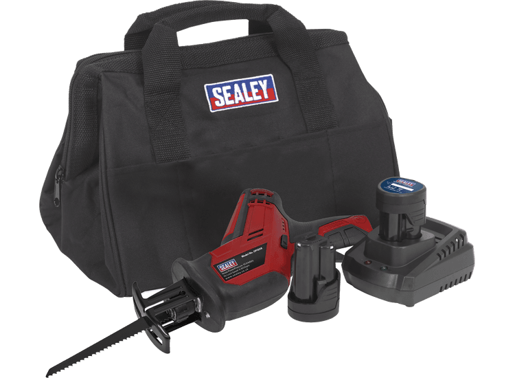 Sealey Cordless Reciprocating Saw 12V - 2 Batteries CP1208KIT