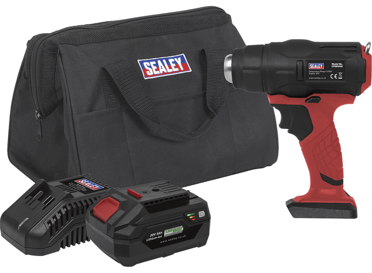 Sealey Cordless Hot Air Gun Kit 20V CP20VHGKIT