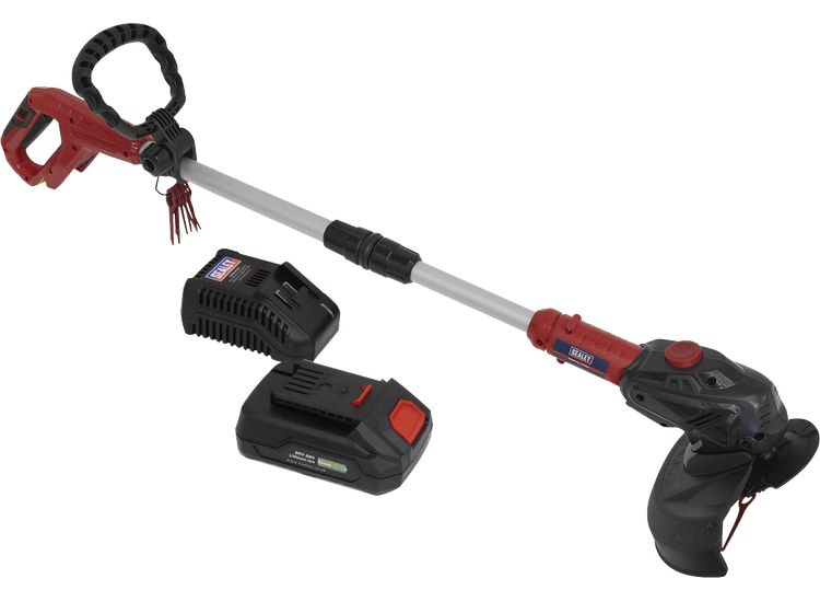 Sealey Strimmer Cordless 20V with 2Ah Battery &amp; Charger CS20VCOMBO2