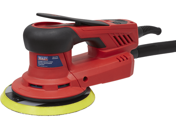 Sealey Electric Palm Sander &amp;Oslash;150mm Variable Speed 350W/230V DAS150PS