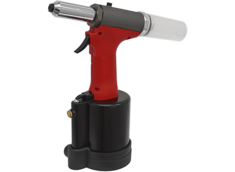 Sealey Air Riveter 1/4" Steel Aluminium &amp; Stainless Steel Rivets GSA314