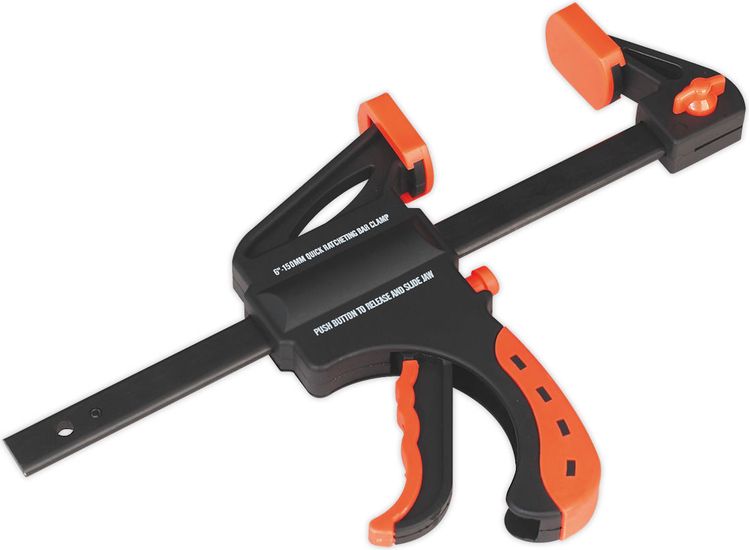 Sealey AK6101 Ratchet Bar Clamp 150mm