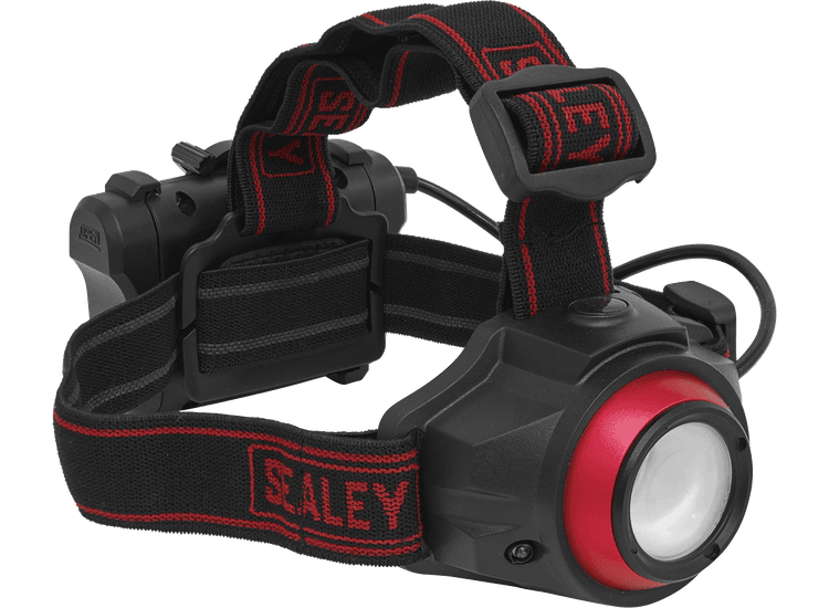 Sealey Rechargeable Head Torch 5W COB LED Auto Sensor HT111R