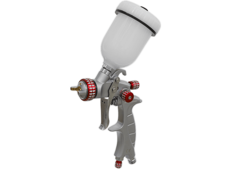 Sealey HVLP Gravity Feed Touch-Up Spray Gun 1mm Set-Up HVLP04