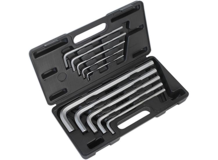 Sealey AK6143 Jumbo Hex Key Set 10pc Extra-Long Metric