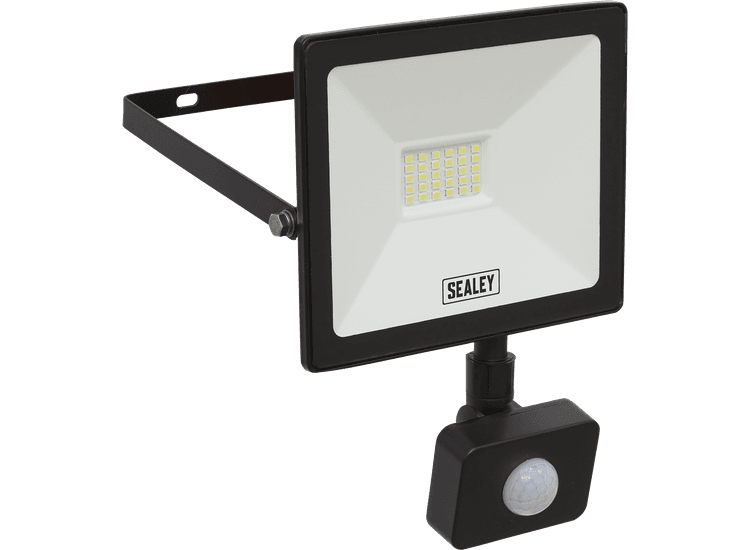 Sealey Extra Slim Floodlight with PIR Sensor 20W SMD LED LED112PIR