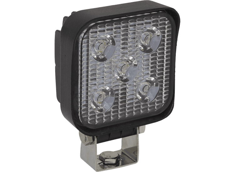 Sealey Mini Square Work Light with Mounting Bracket 15W LED LED2S