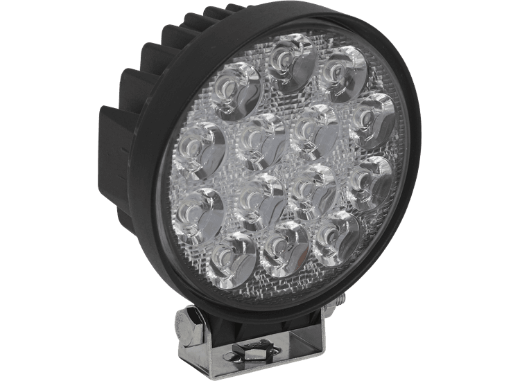 Sealey Round Work Light with Mounting Bracket 42W LED LED4R