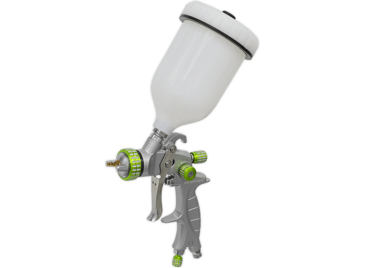 Sealey LVLP Gravity Feed Spray Gun 1.4mm Set-Up LVLP01