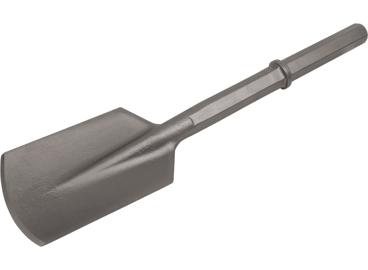 Sealey Clay Spade 140mm Wide - 1-1/4" Hex Q1CS