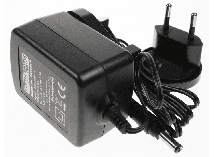 Sealey Universal Adaptor 1.0A 15V RS10AUA