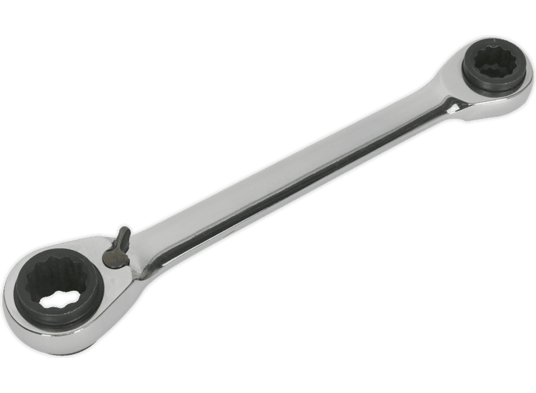Sealey Ratchet Ring Spanner 4-in-1 Reversible Metric S0983