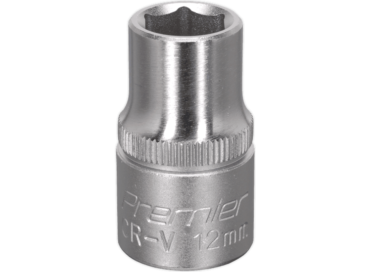 Sealey WallDrive® Socket 12mm 1/2"Sq Drive S1212