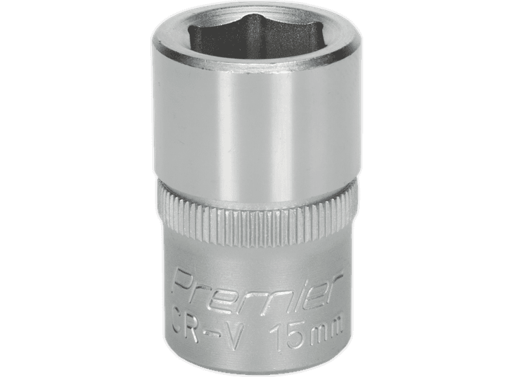 Sealey WallDrive® Socket 15mm 1/2"Sq Drive S1215