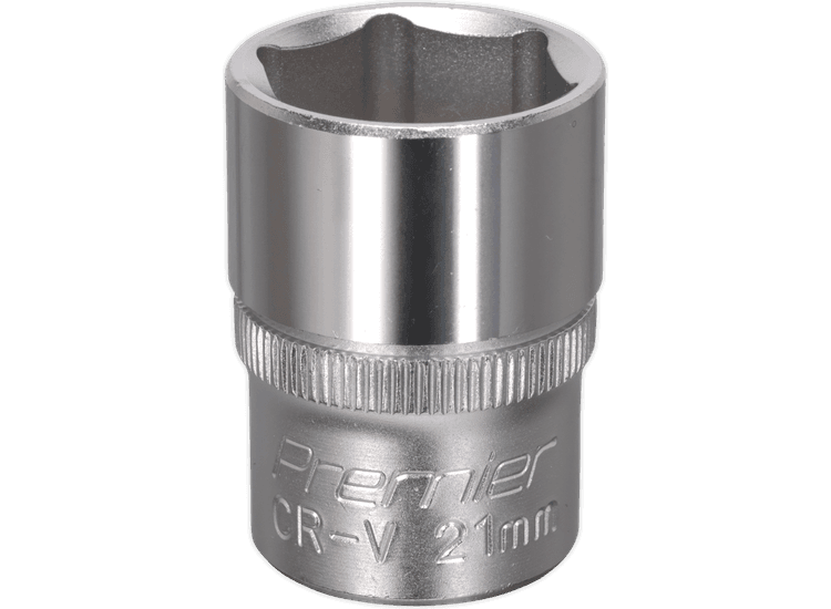 Sealey WallDrive® Socket 21mm 1/2"Sq Drive S1221