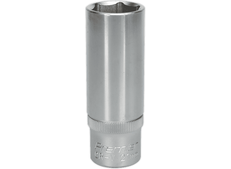 Sealey WallDrive® Socket 21mm Deep 1/2"Sq Drive S1221D