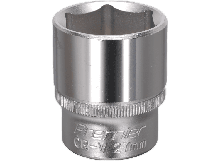 Sealey WallDrive® Socket 27mm 1/2"Sq Drive S1227